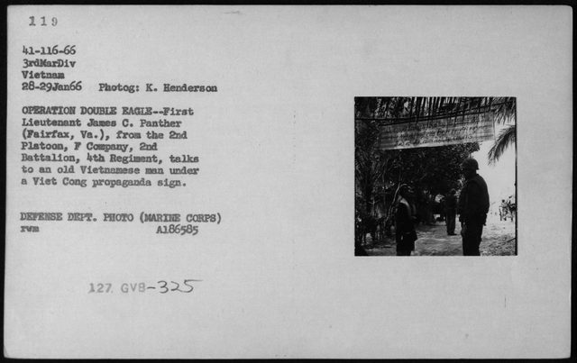 National Liberation Front flag (photograph, 28 January 1966)