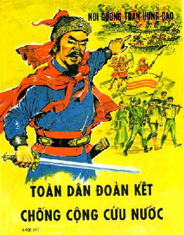 Noi gương Trần-Hưng-Đạo, toàn dân đoàn kết chống Cộng cứu nước (Follow the example of Tran Hung Dao: the whole people united against Communism to save the nation)