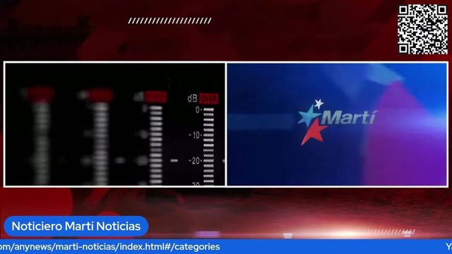 "Noticiero Martí Noticias": title card of the newscast of 10 June 2026