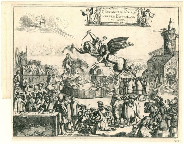 Ondersoeckt de Geesten, ofse van den Duyvel syn, of niet (the De Witt brothers as devils)