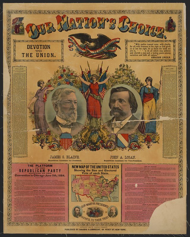 Our nation's choice, James G. Blaine, John A. Logan