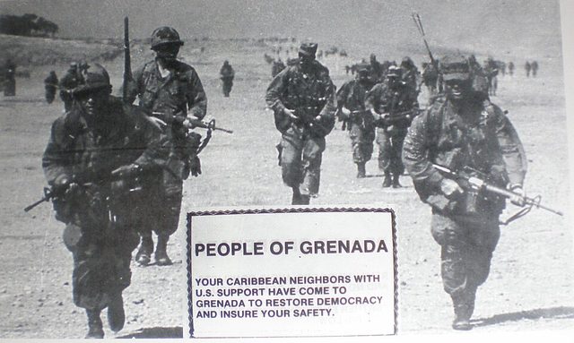 "People of Grenada": US forces handbill, Operation Urgent Fury