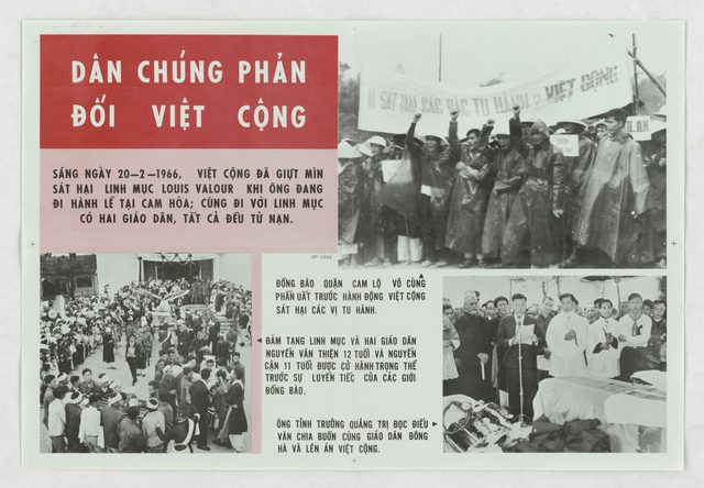 The People Protest Against the Viet Cong