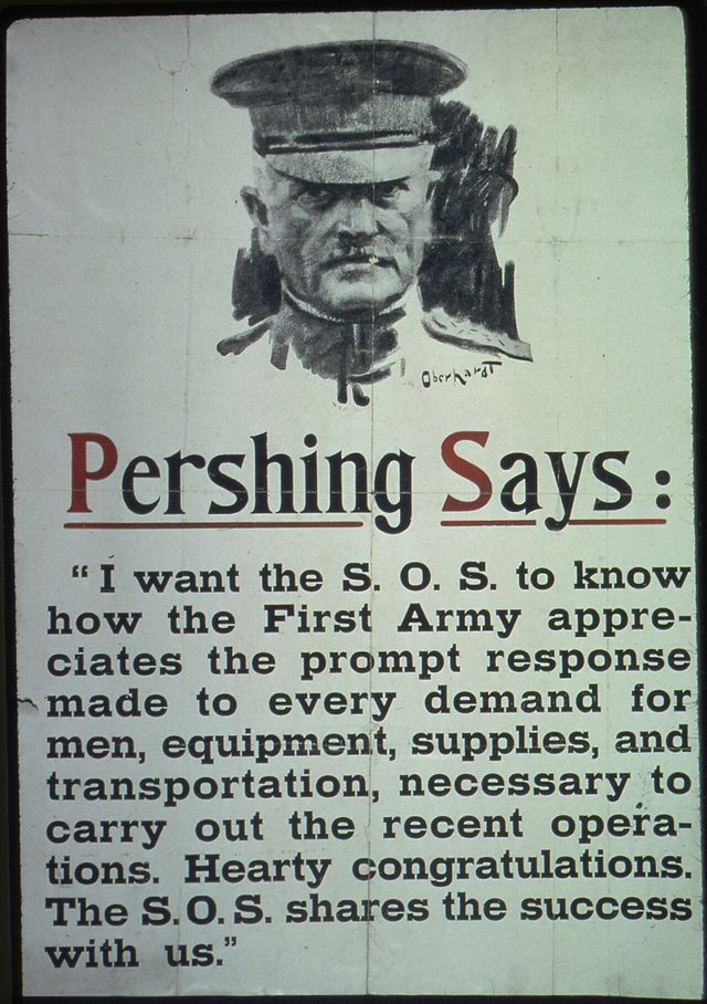 Pershing Says: The S.O.S. Shares the Success With Us