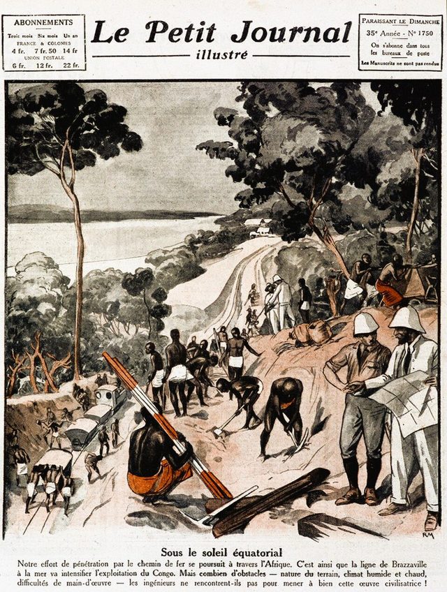 "Sous le soleil équatorial" (Le Petit Journal illustré, 6 July 1924)