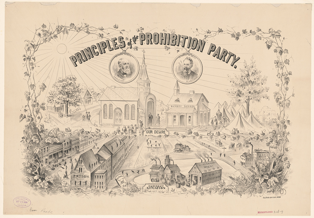 Principles of the Prohibition party, 1888