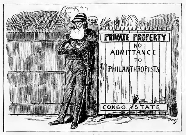 Private Property: No Admittance to Philanthropists (Congo State), F. C. Gould