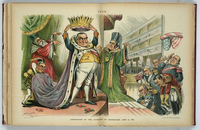 Coronation of the autocrat of protection (Puck)