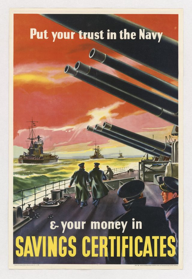 Put your trust in the Navy & your money in Savings Certificates