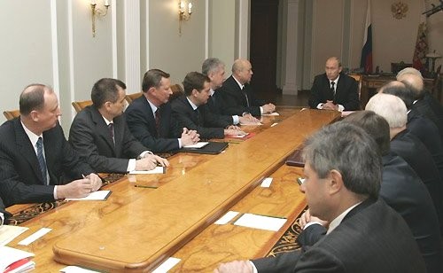 Putin opens a Security Council meeting; Georgian detentions called a continuation of Beria's policies