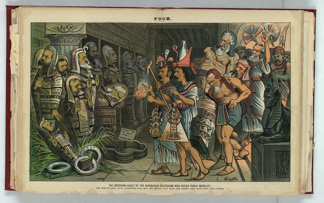 The receiving-vault of the Republican politicians who defied public morality