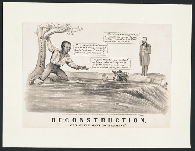 Re-construction, or 'a white man's government'