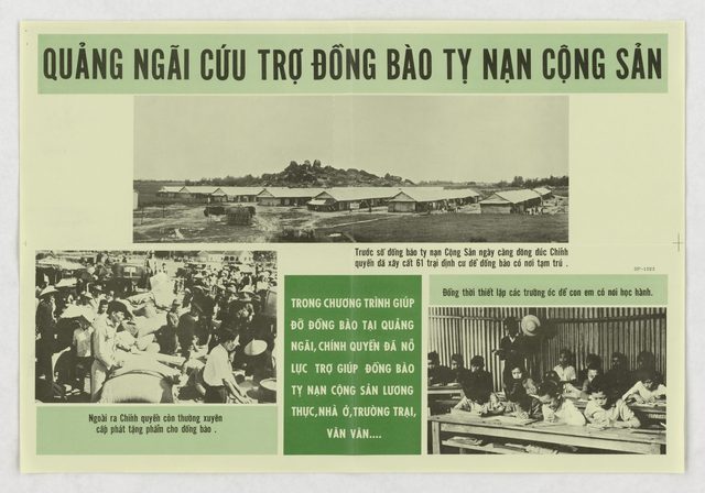 Quảng Ngãi cứu trợ đồng bào tỵ nạn Cộng Sản (Relief to Anti-Communist Refugees at Quang Ngai)