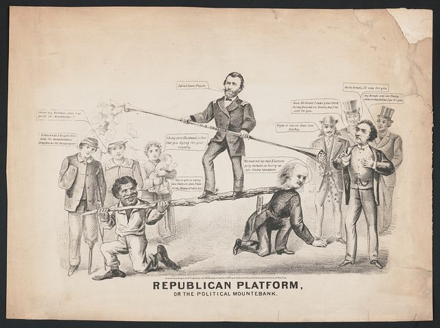 The Republican Platform, or the Political Mountebank