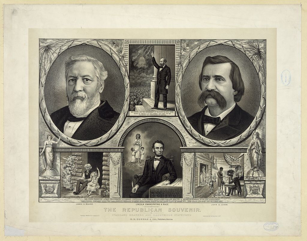 The Republican souvenir, R. H. Curran & Co., 1884