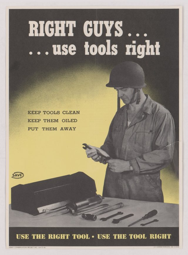 Right guys... use tools right