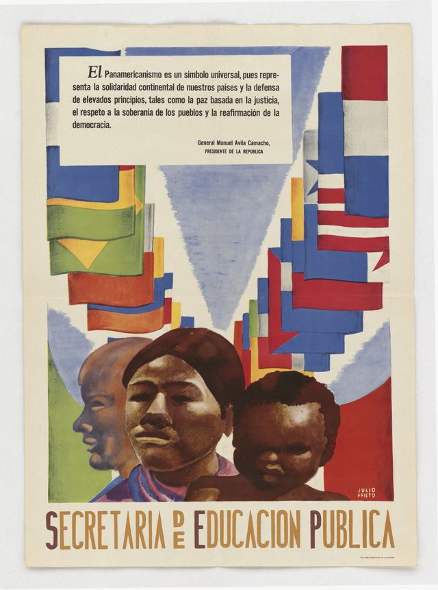 Secretaría de Educación Pública [Panamericanismo quotation, Manuel Ávila Camacho]