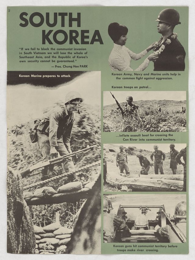 South Korea: The Common Struggle, Korean Army, Navy and Marine Units Help in the Common Fight Against Aggression