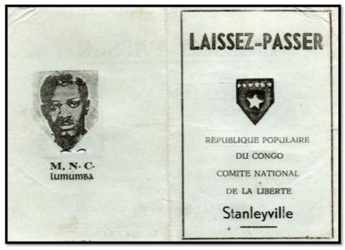 Laissez-Passer of the People's Republic of the Congo, Stanleyville (1964)