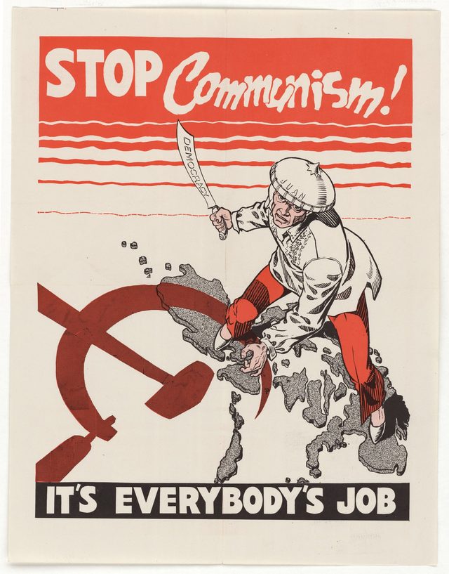 Stop Communism (English poster distributed in the Philippines)