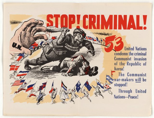 Stop! Criminal! (English-language poster distributed in Asia)