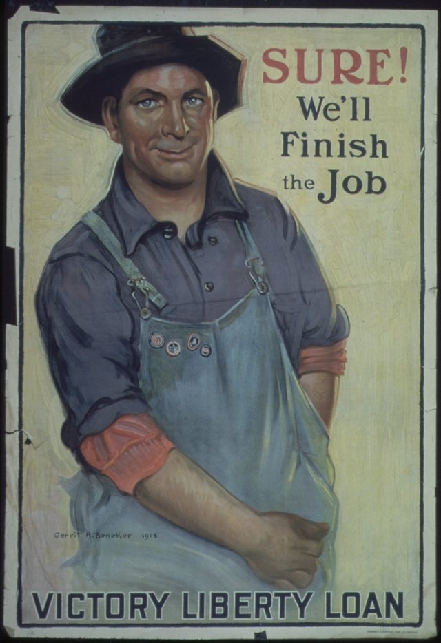 Sure! We'll Finish the Job. Victory Liberty Loan