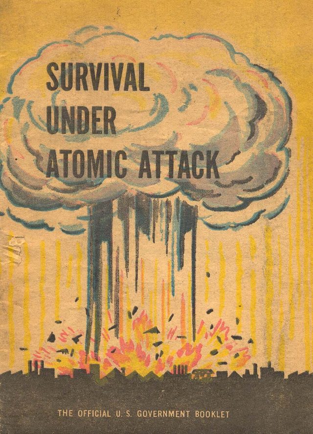 Survival Under Atomic Attack (official U.S. Government booklet, cover)