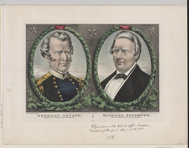 Zachary Taylor, People's Candidate for President (Currier banner), 1848