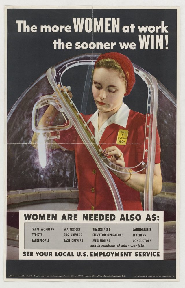 The More Women at Work the Sooner We Win!