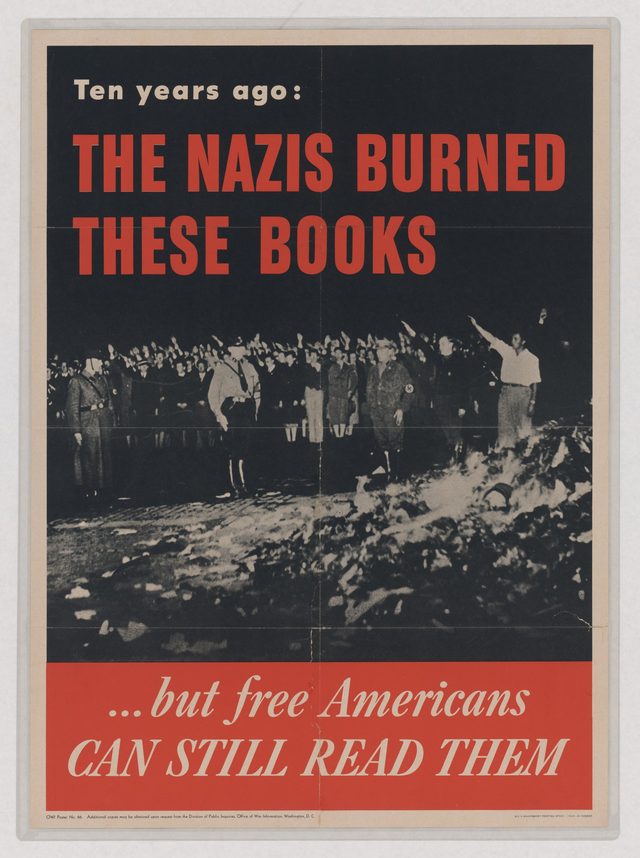 Ten years ago: The Nazis burned these books... but free Americans can still read them
