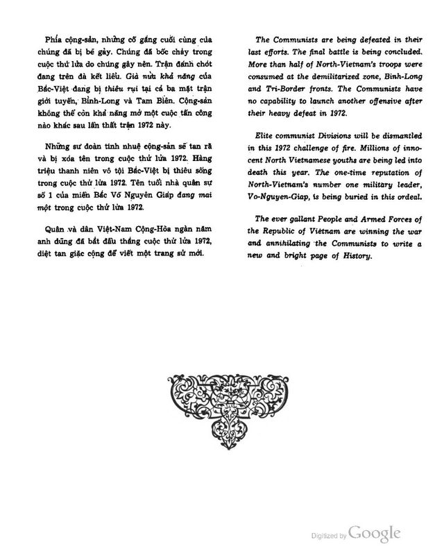 Trị, Thiên vùng dậy (booklet text page: 'The final battle is being concluded')