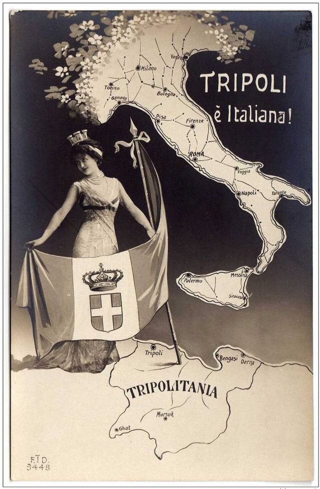 Tripoli è italiana! (postcard)