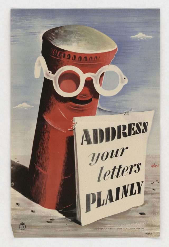 Address Your Letters Plainly