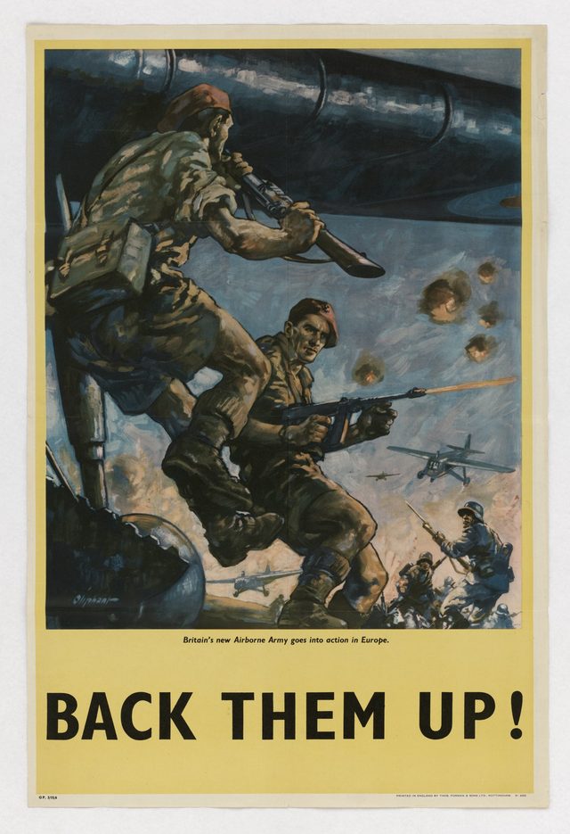 Britain's New Airborne Army Goes into Action in Europe - Back Them Up!