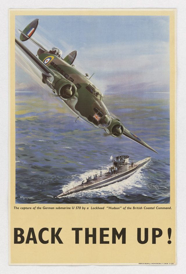 Back Them Up! (capture of U 570 by a Lockheed Hudson)