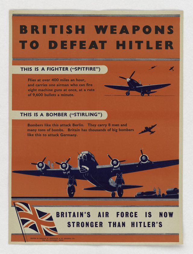British Weapons to Defeat Hitler - Britain's Air Force is Now Stronger than Hitler's