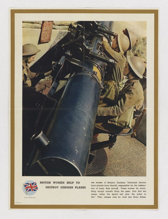 British Women Help to Destroy German Planes
