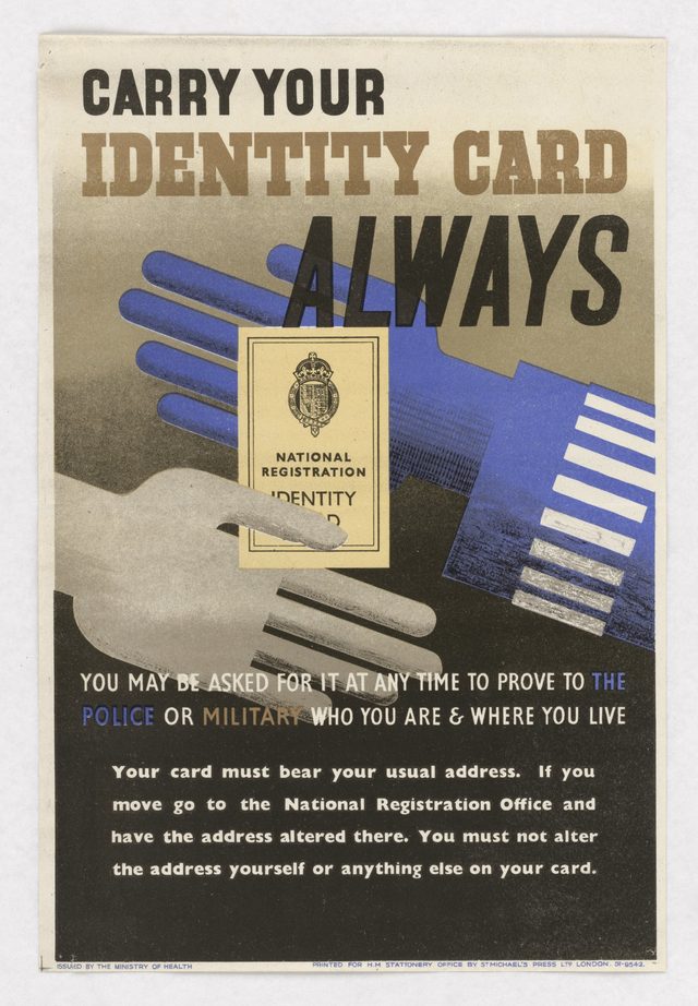 Carry Your Identity Card Always