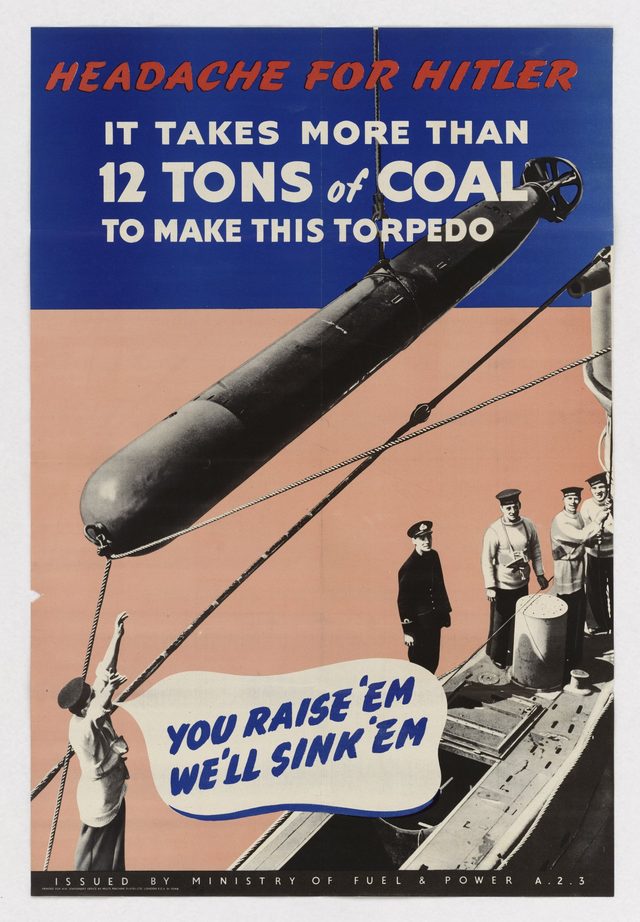 Headache for Hitler: It Takes More Than 12 Tons of Coal to Make This Torpedo