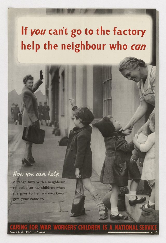 If you can't go to the factory help the neighbour who can