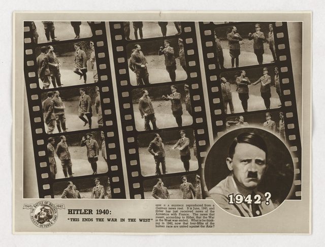 Hitler 1940: "This Ends the War in the West" (1942?)