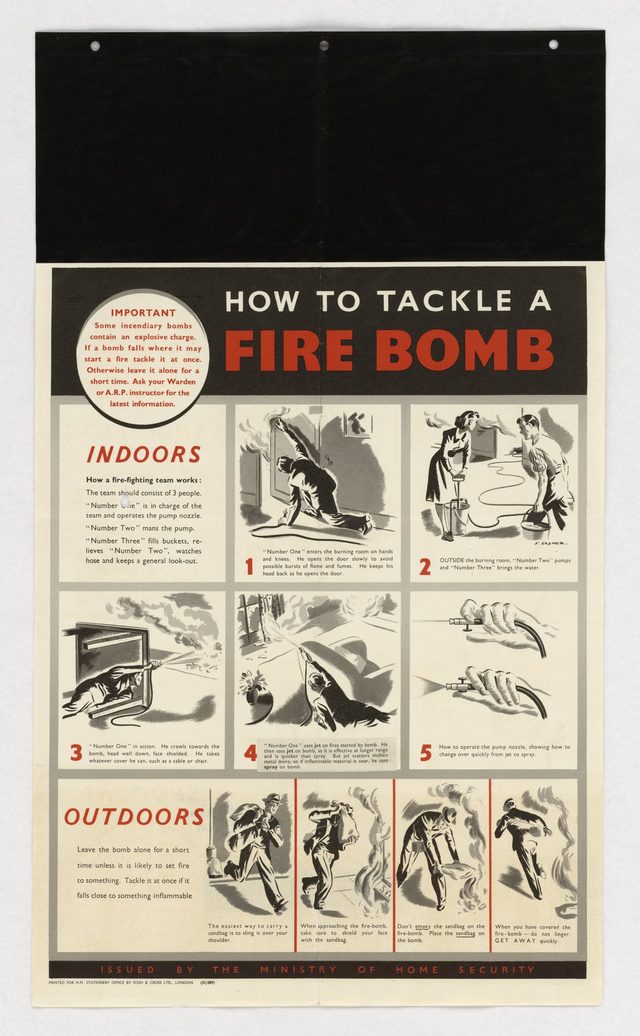 How to Tackle a Fire Bomb