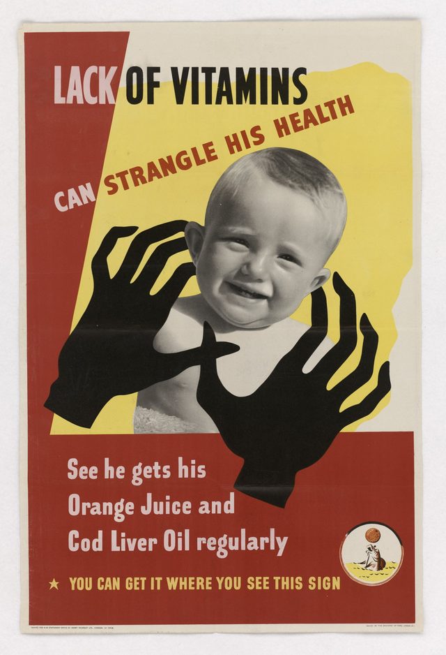 Lack of Vitamins Can Strangle His Health