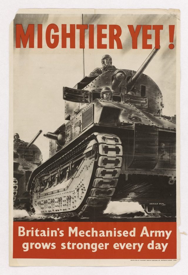 Mightier Yet! Britain's Mechanised Army grows stronger every day