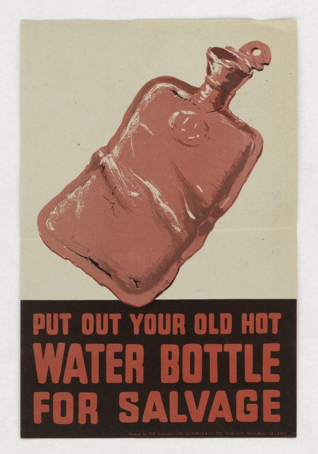 Put Out Your Old Hot Water Bottle for Salvage