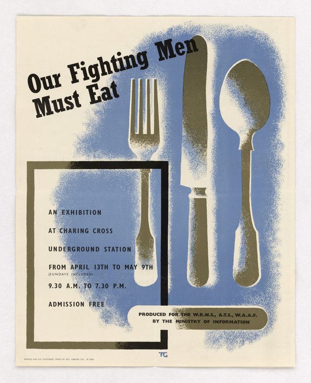 Our Fighting Men Must Eat