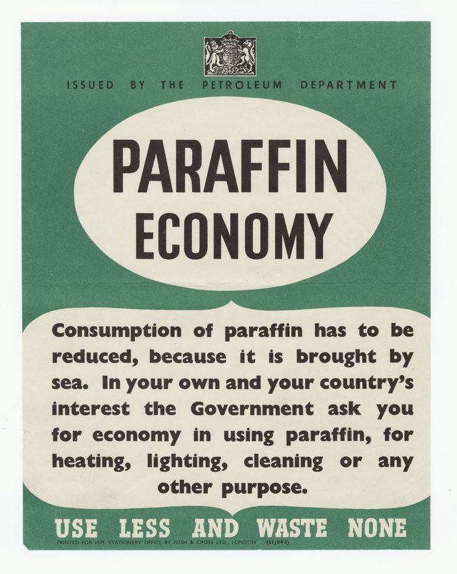 Paraffin Economy: Use Less and Waste None