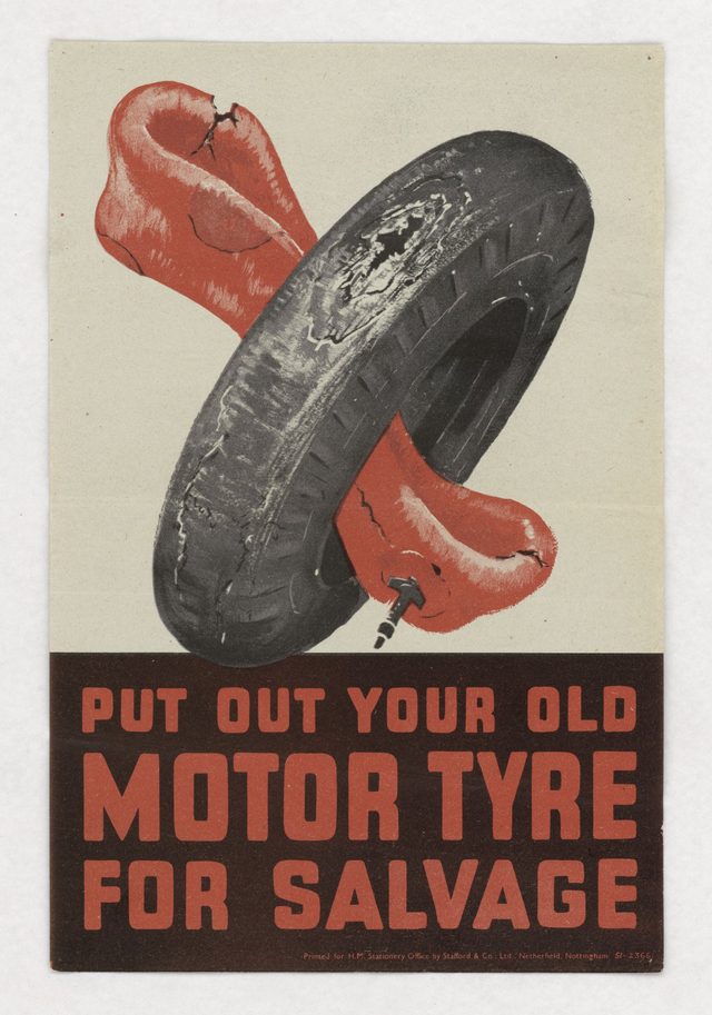 Put Out Your Old Motor Tyre for Salvage