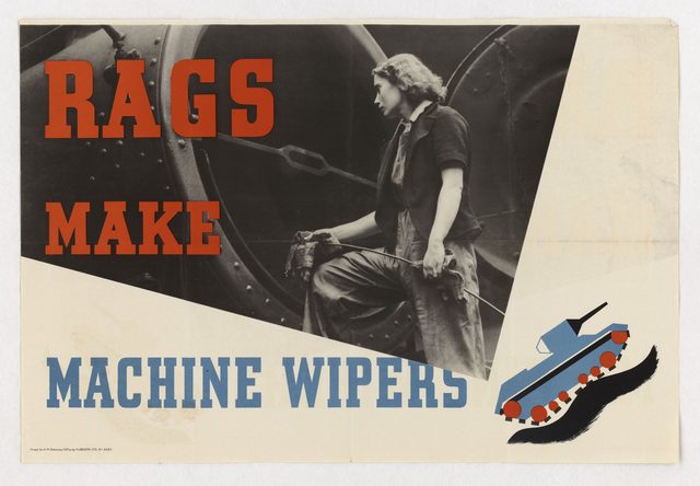 Rags Make Machine Wipers