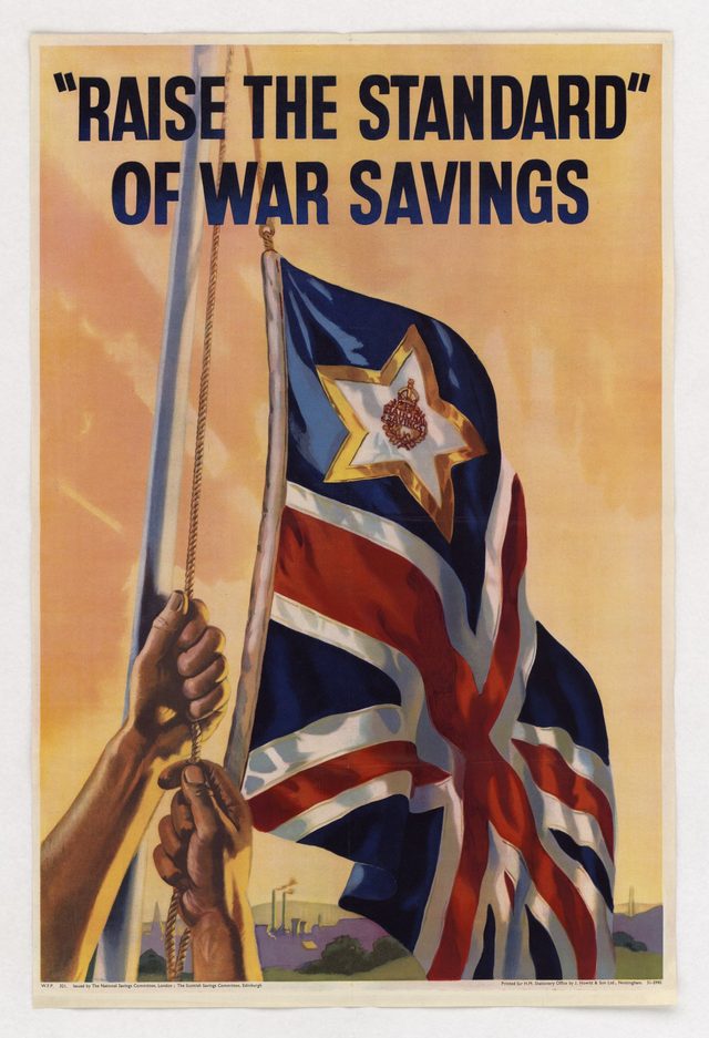 "Raise the Standard" of War Savings